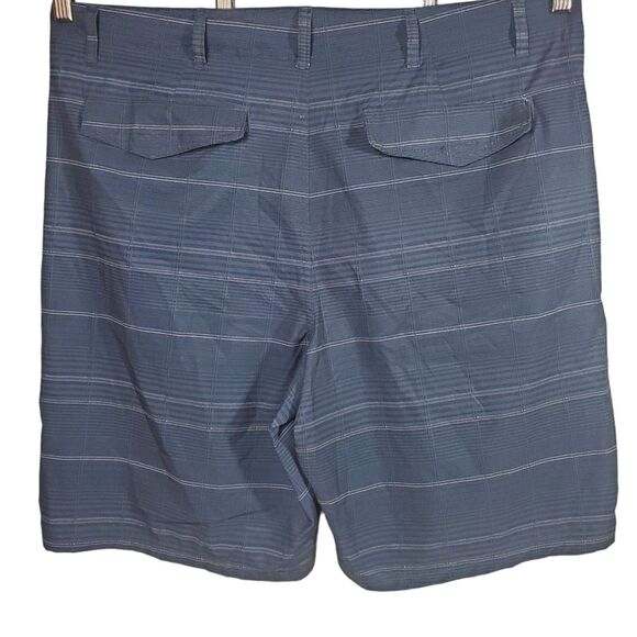 Amplify Board Shorts Mens XXL Blue Plaid Polyester Spandex Summer Outdoor Casual - Picture 3 of 8